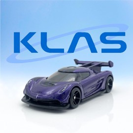 Hot Wheels 2020 Koenigsegg Jesko (Metallic Purple) 2/10 HW Exotics - 2024-184/250 (Short Card) - includes a KLAS Car Keeper Protector Case - HTC21
