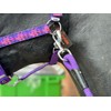 EQUIPRIDE HEADCOLLAR AND LEAD ROAD SET FAUX FUR UNICORN PRINT
