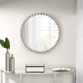 MADISON PARK SIGNATURE Marlowe Decor Mirror, See Below, Silver