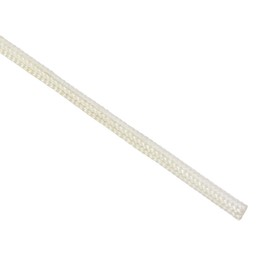 sourcing map Insulation Braid Sleeve, 33Ft-1 mm High TEM Fibreglass Sleeve Alkaline-Free Beige Heat Shield Hose Cord Sleeve