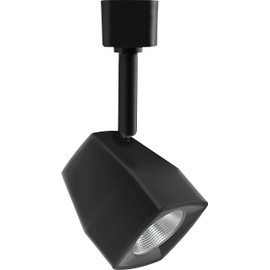 Square Integrated LED Track Head, LED, 2700 K, 90CRI, Black, Master Pack of 2