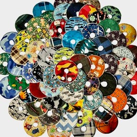 Cutie Button Pads 12 Pack G/J Tube, TUBIE Pads Boys Surprise Mystery Pack