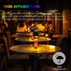 LED Bottle Lamp 4000mAh IP54 Waterproof Touch Control Color Adjustable