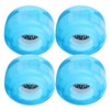 4PCs Set High Elastic PU Skateboard Flashing Wheel 52mm Professional