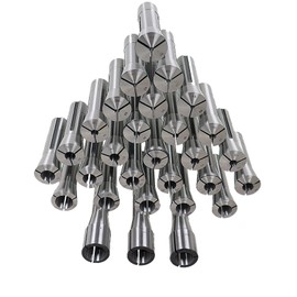 29PCS R8 1/32-1 Inch Steel Spring Collet Set Fit for CNC Milling Chuck Lathe Tool Holder