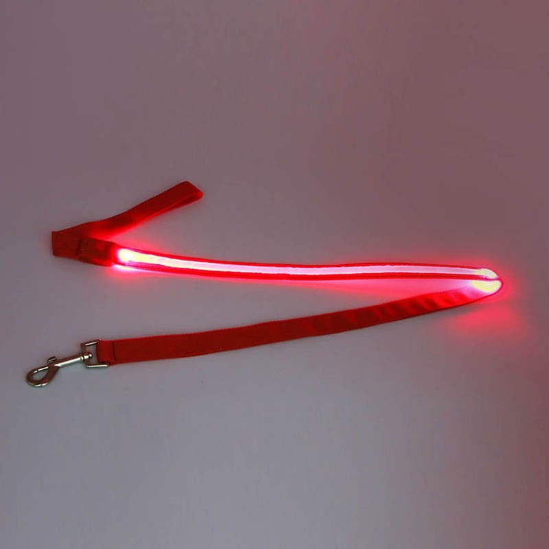 Abcsea Pet Glow Rope Leash, Dog Buckle Rope Leash, Strap