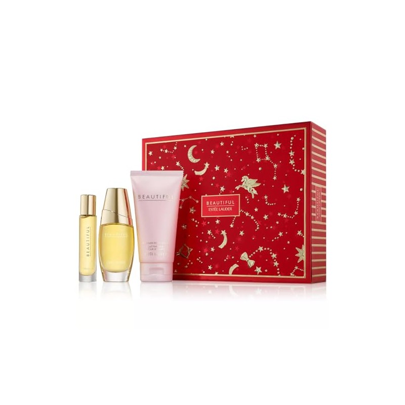 ESTEE LAUDER BEAUTIFUL FAVORITE TRIO 3PC SET - 1.0 OZ
