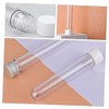 TOVINANNA 10pcs Bulk Test Tube Containers Lids Plastic Candy Storage