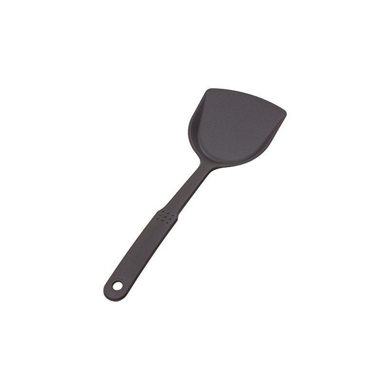 Crestware Nylon Solid Scoop Turner, 12", Silver