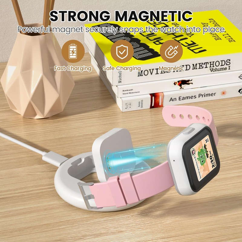 Compatible with SyncUP Kids Watch Charger Stand Dock, Portable &