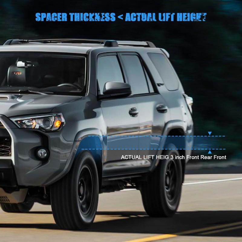 ECCPP lift kit for Toyota for Tacoma 1995-2004 4WD 3"