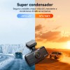 Cámara Redtiger A6 para Auto 4K Triple Cámara Wifi Pantalla