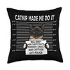 Catnip Made Me Do It Funny Birman Cat Arrested Police