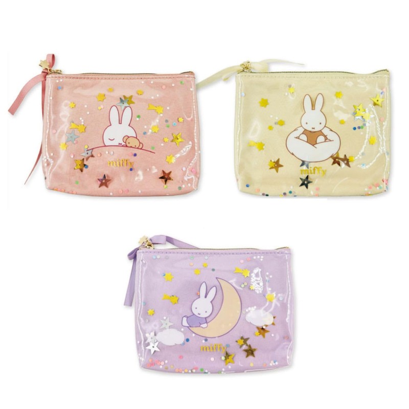 Miffy Tissue Pouch, Pink Dreamy Series