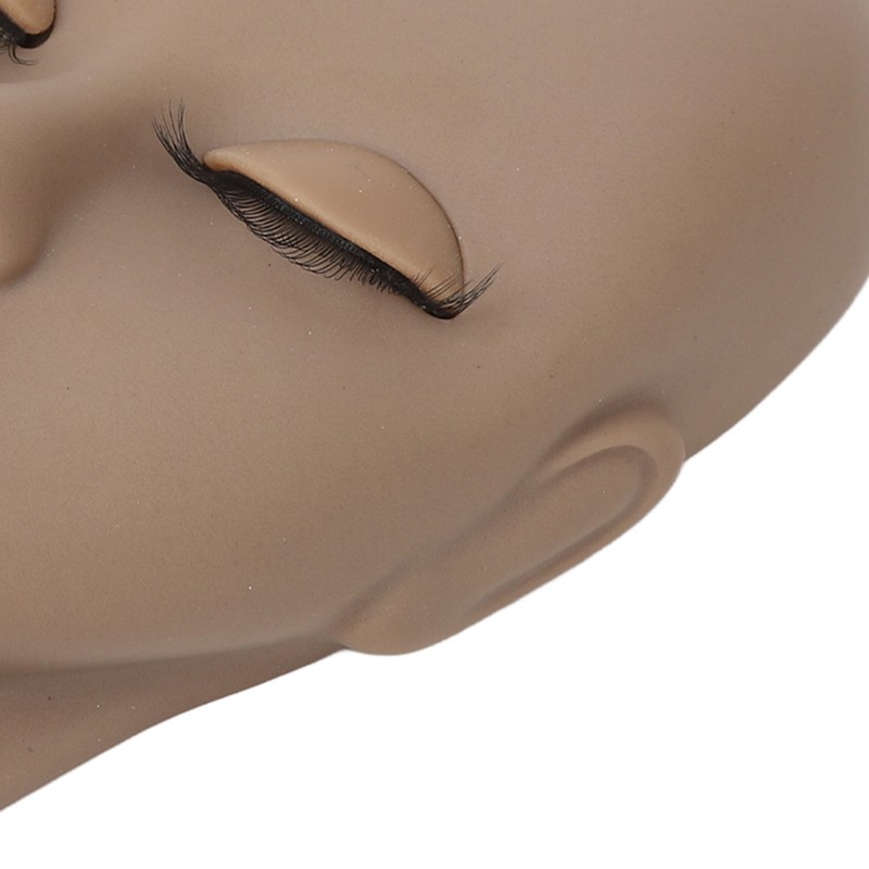 Lash Mannequin Head Makeup Eyelash Extension Practice Doll Head with