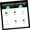 SEWACC 2pcs Sponge Headphone Covers for Khx Hscp Cloud Ii