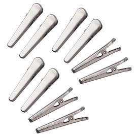 3" Stainless Steel Alligator Food Bag Clips, Set of 10