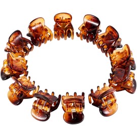 Hair Claw Clip 12 Piece Mini Plastic Claw Clips - Small Hair Accessories for & Women