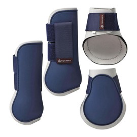 EQULIBERTA EQ-HA-1693 Protector (Front and Rear 4 Left/Right Set of 4 Legs), Navy