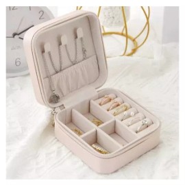 Maíz Joyero Caja Mini Portátil Joyas Viaje Organizador Estuche