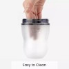 Comotomo 8oz Pink Baby Bottle Silicone Anti Colic Slow Flow