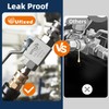 Ufixed 1/4" High Pressure Hydraulic Ball Valve - 7250 Psi,