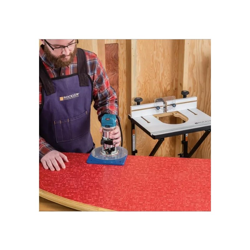 Compact Router Insert Plate Kit for Convertible Benchtop Router Table