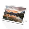 Classic Rectangle Magnet with Stand - Snowy Mountains Buttermere UK