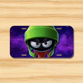 Amel Marvin the Martian Front License Plate Looney Tunes Cartoon Alien NEW