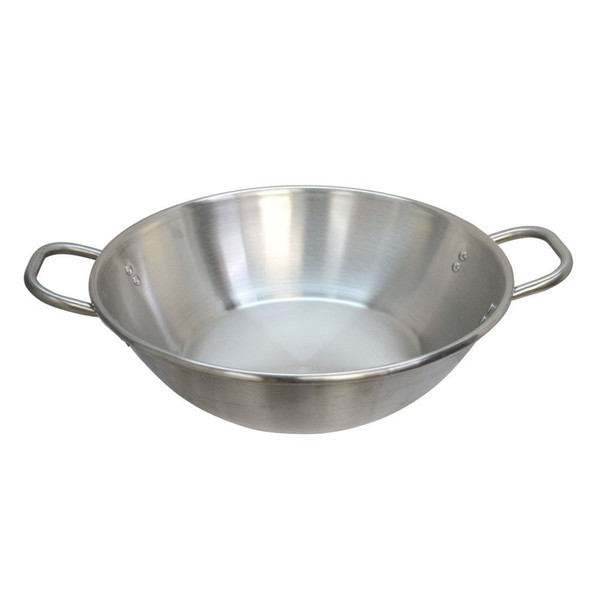 DBM IMPORTS Portable 19'' Cazo LARGE FLat Cooking Pot Pan