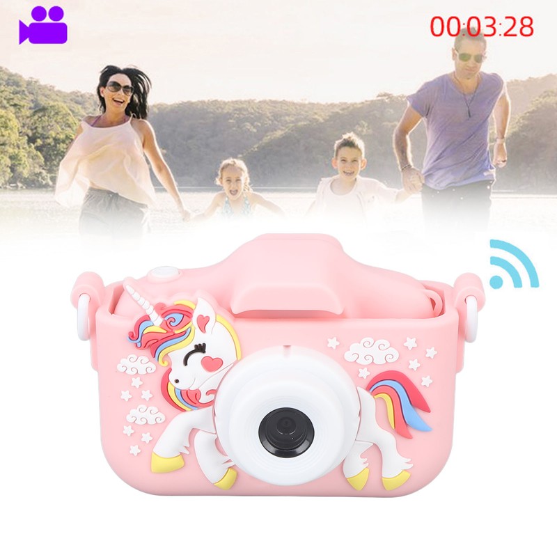 Kids Camera Cute Dual Lens Auto Focus Photography Video Recording