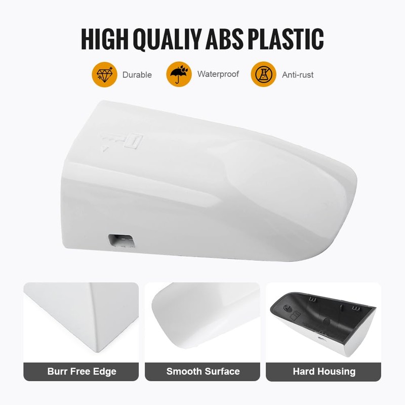 BACAR Exterior Door Handle Cover Trim LR025407 Outside White for