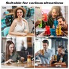 [100 Pcs] Colorful Disposable Drinking Plastic Straws - Long Cocktail