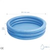 Intex 59416NP Piscina Azul Cristal de 45 x 10 Pulgadas,