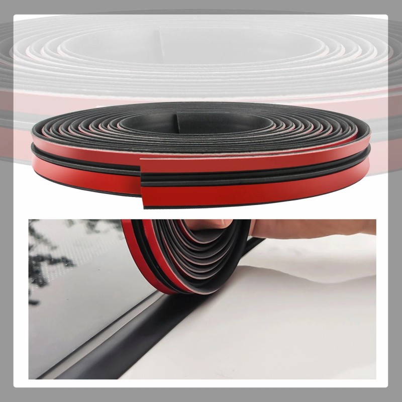 DONWELL 10FT Toyota Windscreen Molding - Universal Rubber Seal Trim