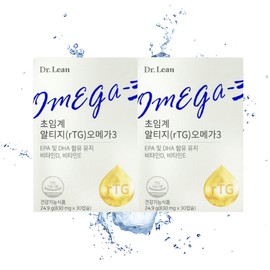 Dr.Lin Supercritical Altige Omega 3 1025mg x 30 capsules 2ea / 닥터린 초임계 알티지 오메가3 1025mg x 30캡슐 2개