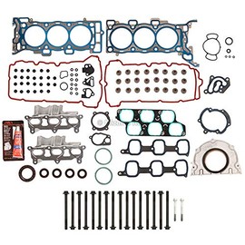 Mizumo Auto MA-9761238185 Full Gasket Set Head Bolts Compatible With/For 07-08 Buick Enclave GMC Saturn Outlook 3.6 DOHC