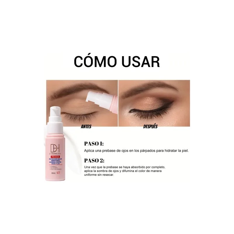 Primer Maquillaje DH Crema SPF 15 Reduce Poros Hipoalergnico 30ml
