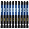10 x Rennie Tools 75mm Long PH3 Impact Screwdriver Driver