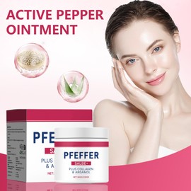 Katyjun 100 g Pepper Cream for Tanning, Skin Repair, Algae Ointment, Legs for All Skin Types