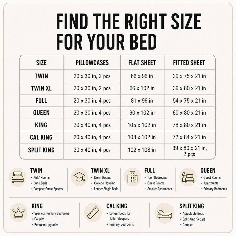 CozyLux Queen Sheet Set 6-Piece, 21-Inch Deep Pocket, Soft Brushed