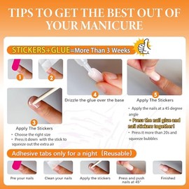 KQueenest 30 Pcs Natural Nude Press On Uñas Cortas Medianas Cuadradas Falsas Acrílicas, Pegamento de Gel de Color Sólido En Uñas, Clavos Falsos de Ata