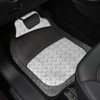 FH Group Automotive Floor Mats - Heavy-Duty Metallic Rubber Floor