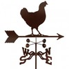 EZ Vane Hen Chicken Weathervane — Post Mount, Wind Cups,