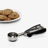 OXO 1044082 Cuchara para Masa, Grande, Acero Inox, 45 ml