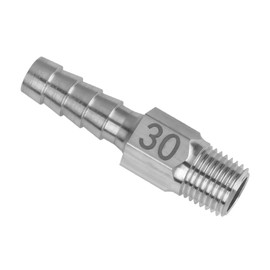 Universal Anti-Siphon Valve Fuel Line Fitting for Boat Engines and Gas Tanks, Hose Barb Aluminum Valve Fitting to Against the Siphoning of Marine Fuel Tanks Fuel Line Leak Break Occur