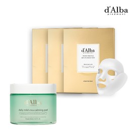 Dalva Dalba White Truffle Lifting Mask Pack 3 boxes + 1 calming pad / 달바 화이트 트러플 리프팅 마스크팩 3박스+카밍패드1