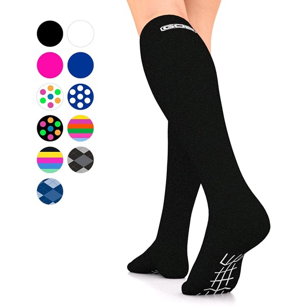 Go2 Compression Socks for Men Women Nurses Runners| Medium Compression Stockings…