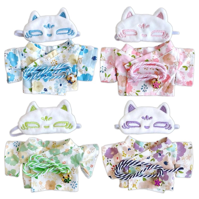 Kimono Set (Yukata & Obi & Fox Mask Set) 3.9
