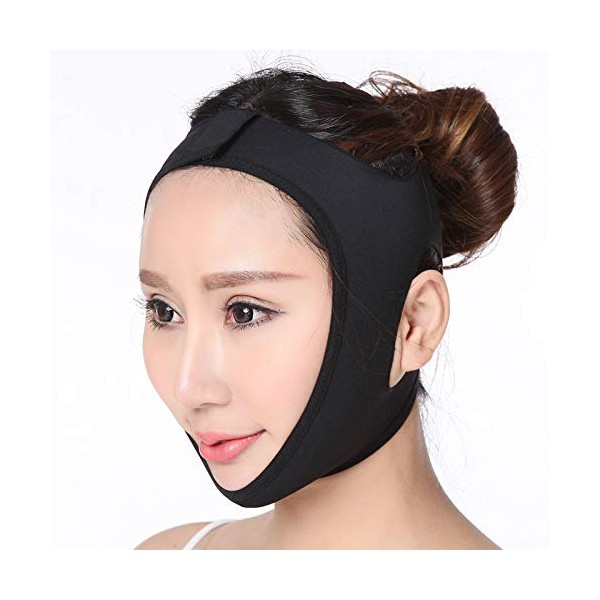 Post Surgery Neck and Chin Compression Garment Wrap Bandage, Face